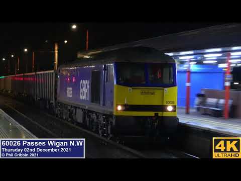 60026 Passes Wigan N.W - 02nd December 2021