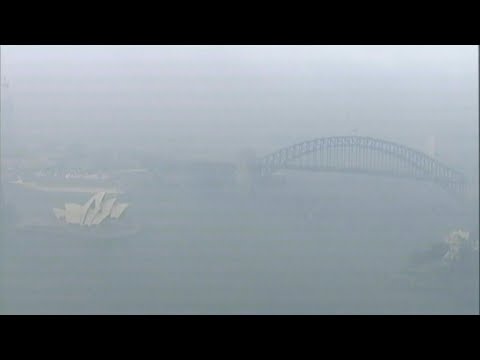 Video Thumbnail: Bushfire haze shrouds Sydney | AFP