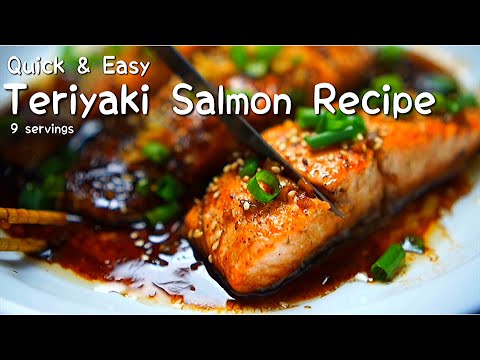 Quick & Easy Teriyaki Salmon Recipe | how to make...