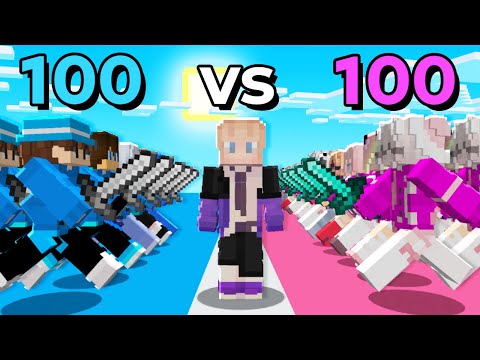 100 BOYS vs 100 GIRLS for PLN 1,000!