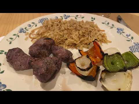 Cooking - How to Make Lamb Shish Kebab and Rice Pilaf