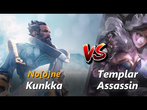 How to Kunkka mid vs Templar Assassin (feat. No[o]ne) | First 10 minutes