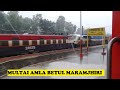 Amla Announcement Don T Board Diverted Konkan Train Skip Multai Betul Quadruplet WAG7 Maramjhiri