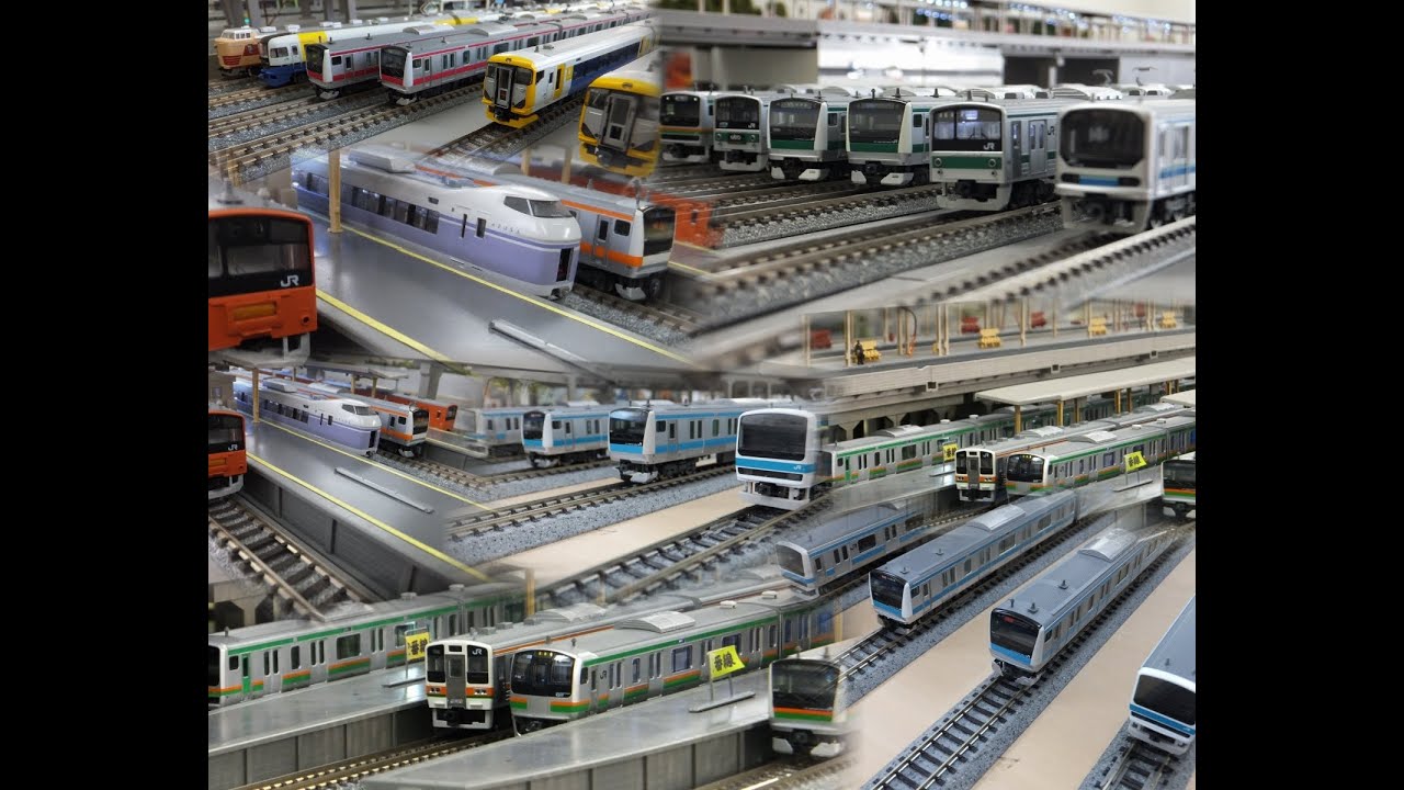 《鉄道模型PV》E233系大集合