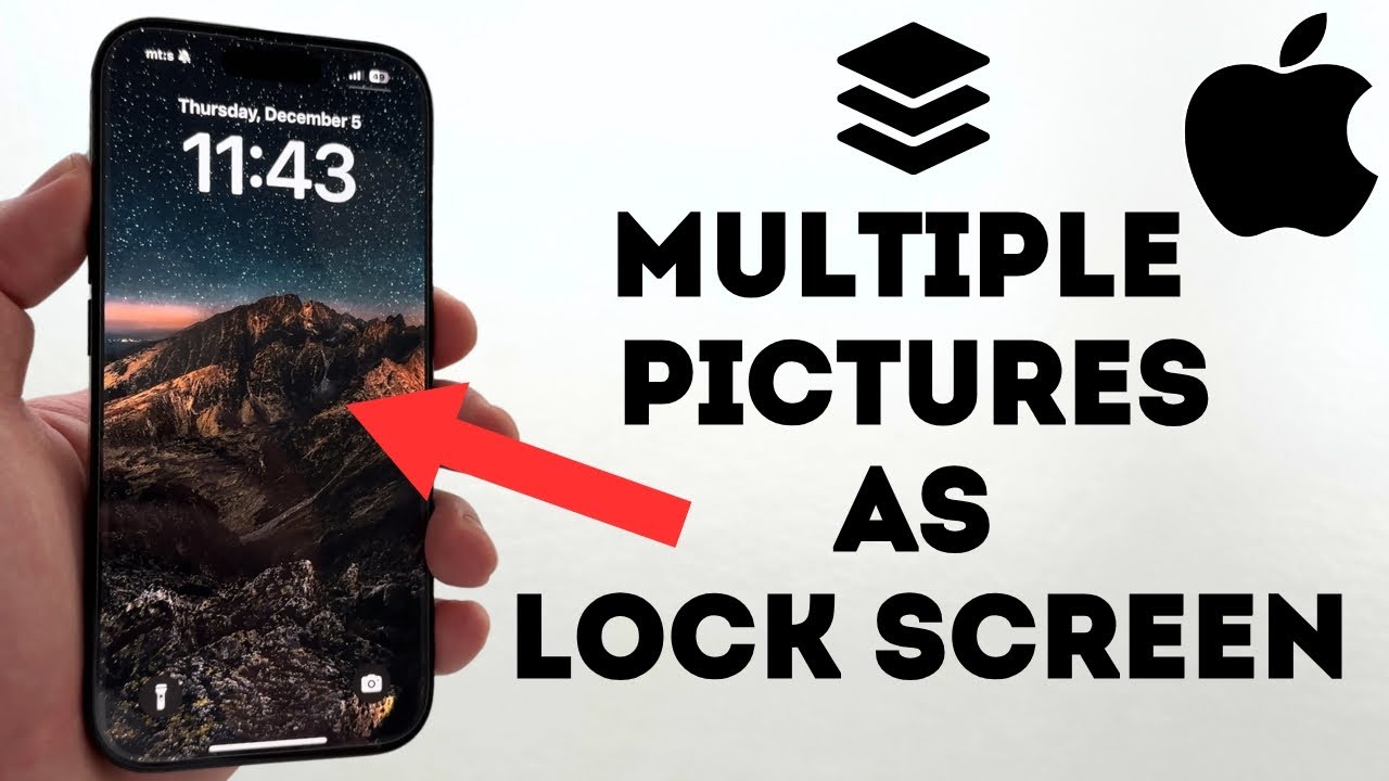 How To Put Multiple Pictures On Lock Screen iPhone 2025
