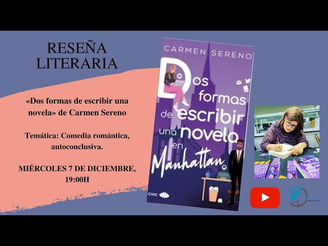 Vídeo relacionado con Dos formas de escribir una novela en Manhattan (CHIC EDITORIAL)