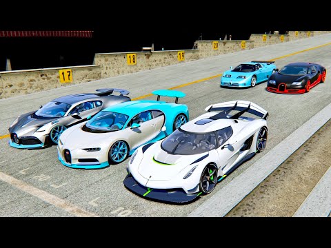 Koenigsegg Jesko vs Lamborghini Egoista  - Top Gear Track