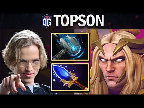 OG.TOPSON INVOKER VERSUS FLYTOTHEMOON - DOTA 2 7.27 GAMEPLAY