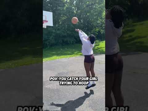 Caught Her HOOPING! 😂