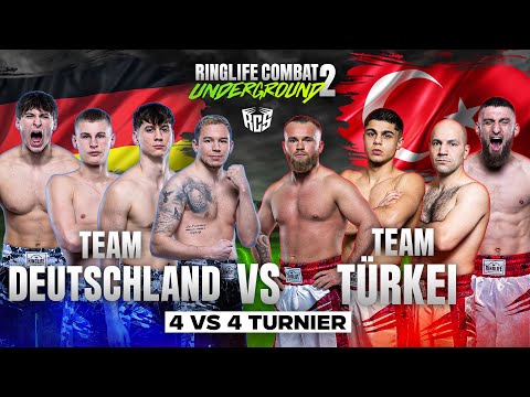 4vs4 Team Fight! TÜRKEI vs. DEUTSCHLAND Halbfinale! Ringlife Combat Underground 2