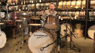 Video thumbnail for Canopus RFM Maple Drum Set 22/13/16 by Drum Center of Portsmouth