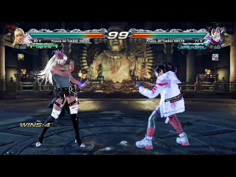 L7 203_7 Lili (Tincho) vs (Raidenlord89) Kunimitsu  - Tekken 7 Online sin Grafica ( Anakin x24 )