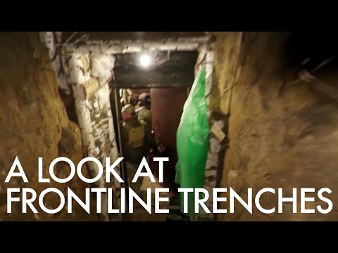 'We are gathering wood for fuel' Ukraine troops on Russia border prepare trenches for harsh winter