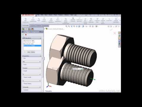 SolidWorks 2013 ToolBox Videos - Using Part Numbers as Favorites