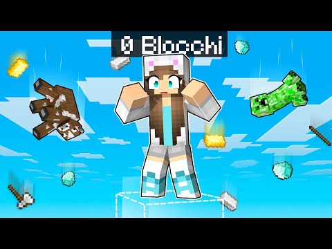 MINECRAFT MA GIOCHIAMO BLOCCATI SENZA BLOCCHI!