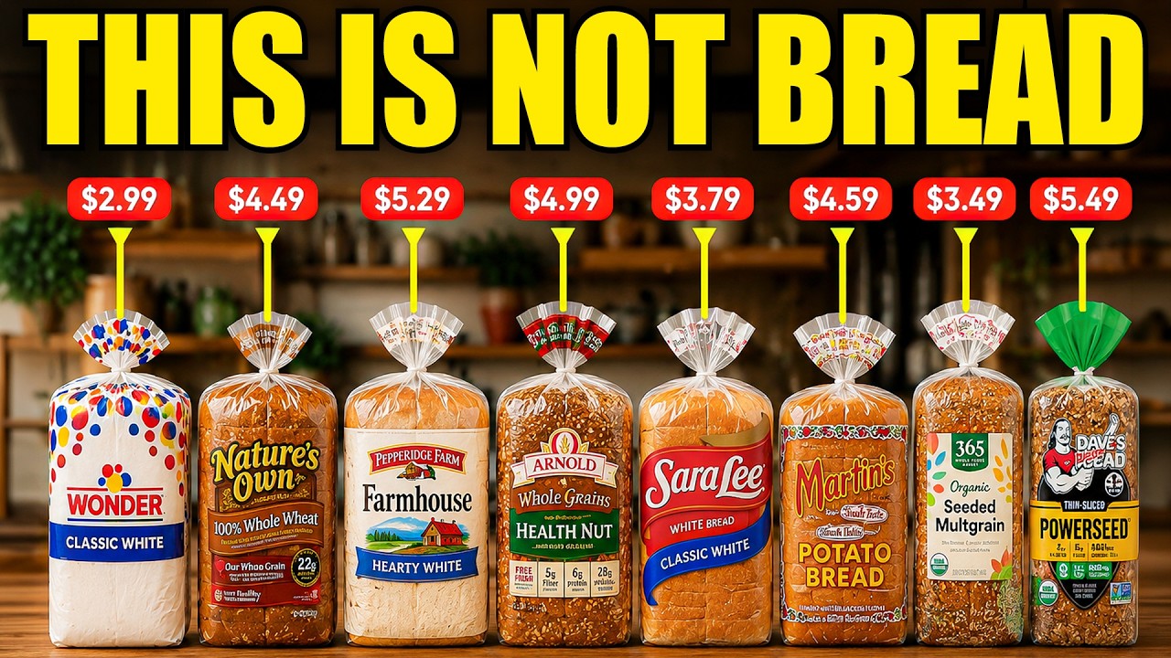 10 US Bread Brands to AVOID and 3 That Are Actually Safe