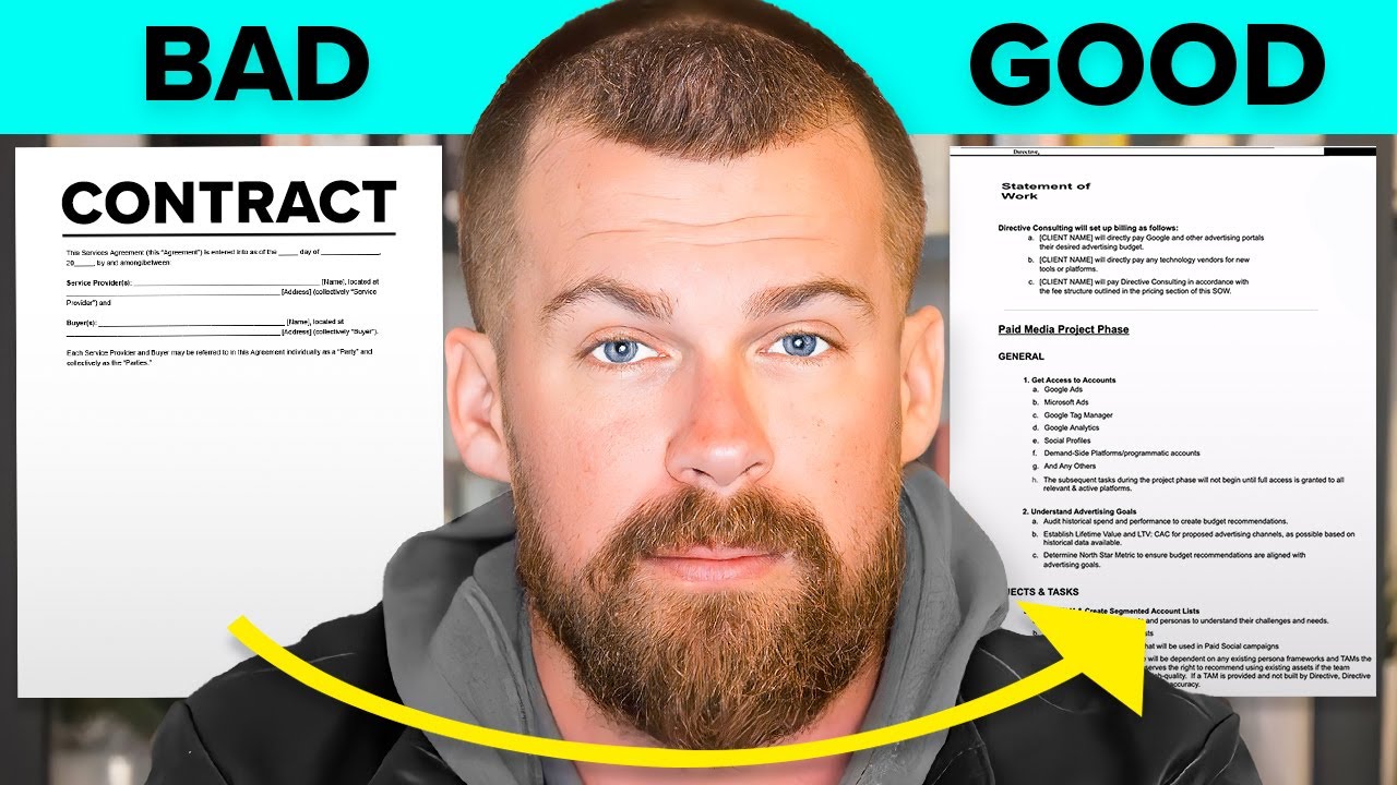 How To Make An Agency Contract (Free SMMA Contract Template)