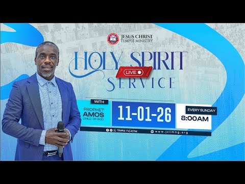 11-1-26- Holy Spirit Sunday Service