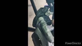 Jeep Compass rear brakes removal with electronic parking brake.