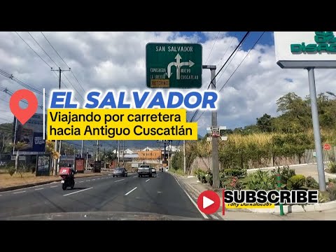 VIAJANDO hacia Orden Malta desde la carretera Antiguo Cuscatlan 