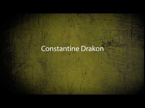 How to pronounce CONSTANTINE DRAKON [ top 200 assassin and hitman in fiction]