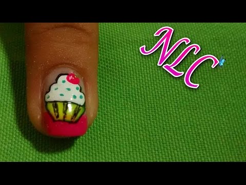 Decoración De Uñas Cupcakes -Cupcakes Nail Art – Pastelitos – NLC
