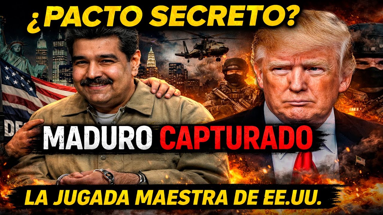 LA VERDAD DETRÁS DE LA CAPTURA DE MADURO: PACTO INTERNO Y CONTROL DE EE.UU.