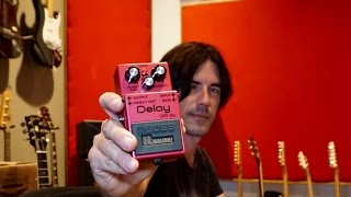 Video thumbnail for BOSS Waza Craft DM2w Delay, demo by Pete Thorn by Pete Thorn