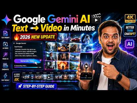 Google Gemini AI Text to Video Tutorial