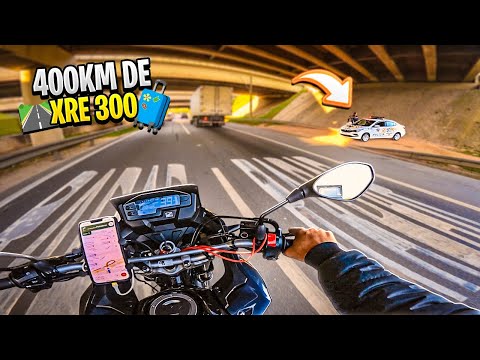 PRIMEIRA VIAGEM DE XRE 300