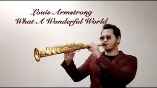 Louis Armstrong - What A Wonderful World (Sax Cover by Danial Muzaf)