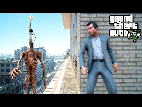 ПРЯТКИ ОТ ФОНАРЕГОЛОВОГО МОНСТРА В ГТА 5! БРАТ СИРЕНОГОЛОВОГО ОБЗОР МОДА GTA 5! ГТА 5 МОДЫ MODS ИГРЫ