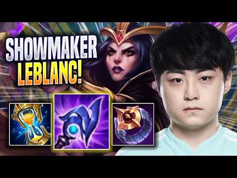 SHOWMAKER IS SO CLEAN WITH LEBLANC! - DK ShowMaker Plays Leblanc MID vs Kled! | Preseason 2023