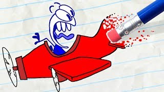 Pencilmate&#39;s Epic Adventure! -in- COUCH SURFING - Pencilmation Cartoons for Kids