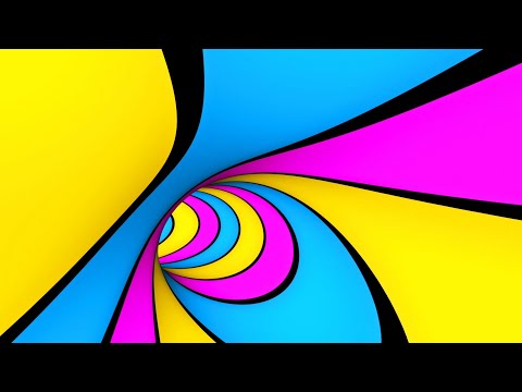 1 Hour Visual In Full HD / nr.237 / Trippy Music VJ Loop