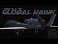 FULLBUILD Kinetic 1 48 RQ 4B Global Hawk Block 30 USAF Aircraft Model