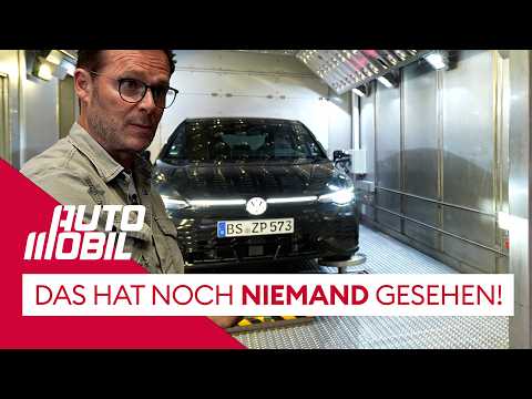 DAS ZU SEHEN FÜHLT SICH ILLEGAL AN 😱 - Alex in den geheimen Hallen von VW! | auto mobil
