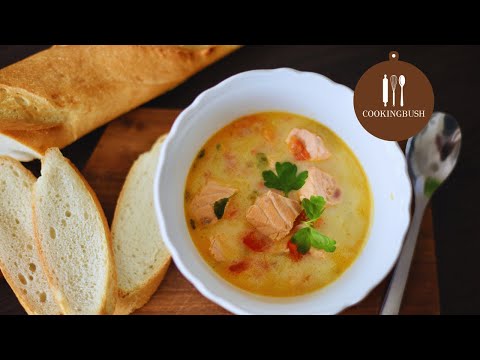 CREAMY SALMON SOUP | Norwegian Fish Soup | Best Idea for  Lunch | Step by step delicious recipe