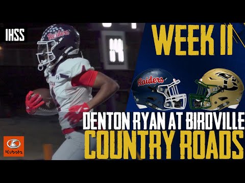 Denton Ryan Dominates Birdville 52-7, Playoff Warm-Up Highlights