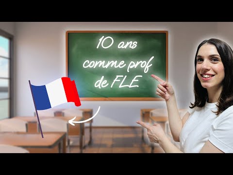 10 years as a French as a foreign language teacher: my story 👌