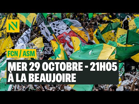 🔥 FC Nantes - AS Monaco : rendez-vous le 29 Octobre à 21h05 !