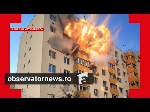 ANIMAŢIE. Cum s-a produs explozia de la blocul din Rahova şi primele ipoteze