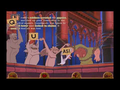 The Hunchback of Notre Dame: Disney's Animated Storybook - Part 9 - Read and Play (Gameplay)