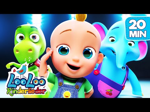 🎶Tschu Tschu Wa, Aramsamsam und Kinderlieder Party-Mix 2022 | LooLoo