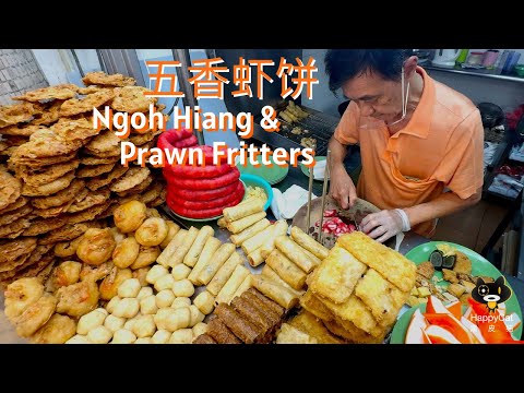 Lao Zhong Zhong: Master of Handcrafted Ngoh Hiang Fritters since 1950s | SINGAPORE HAWKER FOOD