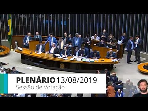 Plenário - Discussão da MP da liberdade econômica - 13/08/2019 - 19:54