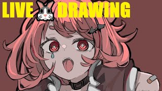 【illustration】ヨルを描く【イラストメイキング】