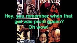 Van Halen - Dirty Movies W/Lyrics