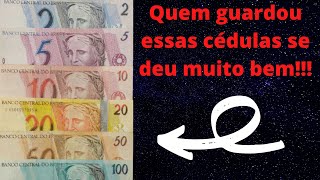 Quem guardou as cdulas antigas do real seu deu muito bem!! Valem muito dinheiro, confira o valor!!