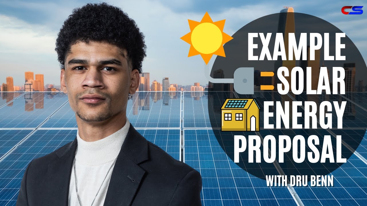Example home solar proposal